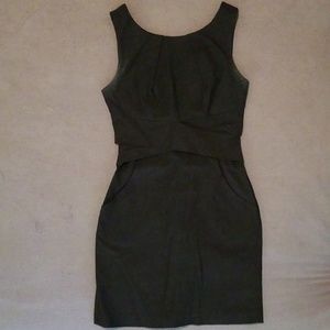 Black dress with pockets